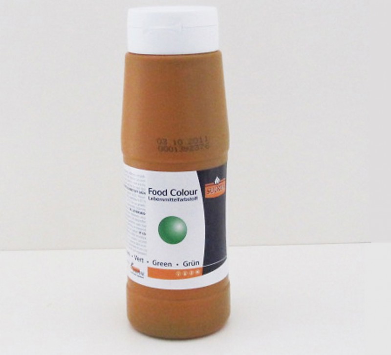 Grön Livsmedelsfärg