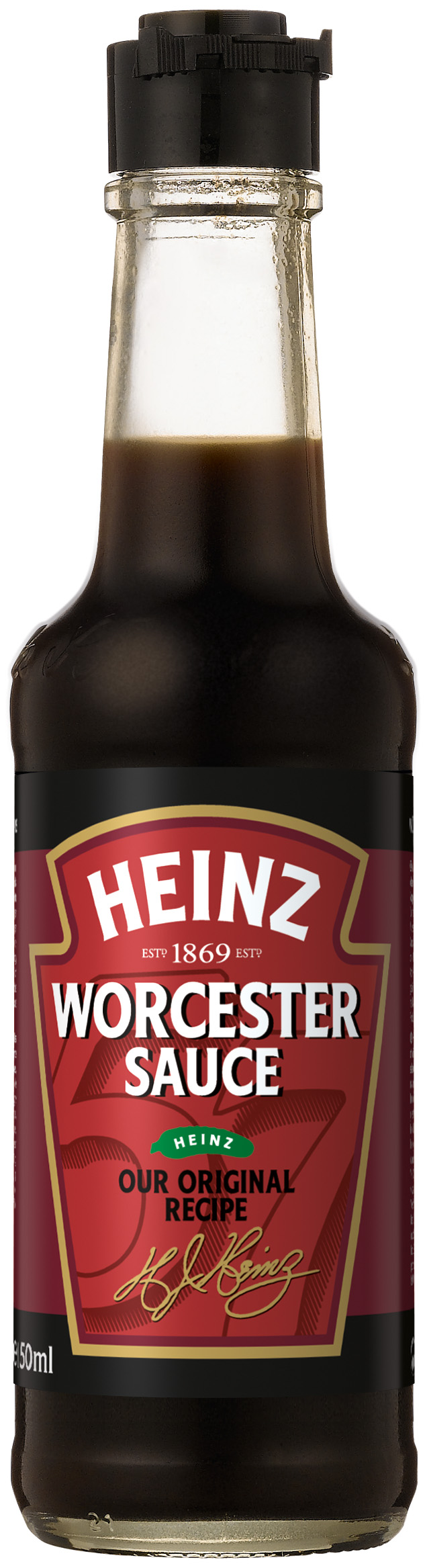 Worcestershire Sauce Glasflaska