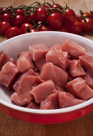 Fläskbog Tärnad 3x3 cm Sverige