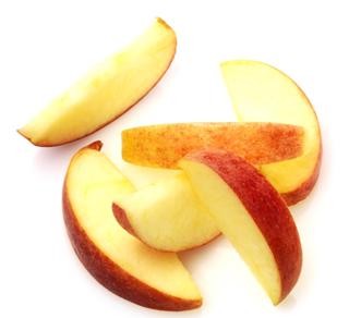 Äpple Klyftad i Hink