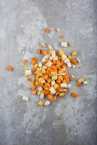 Rotfruktsblandning Tärnad