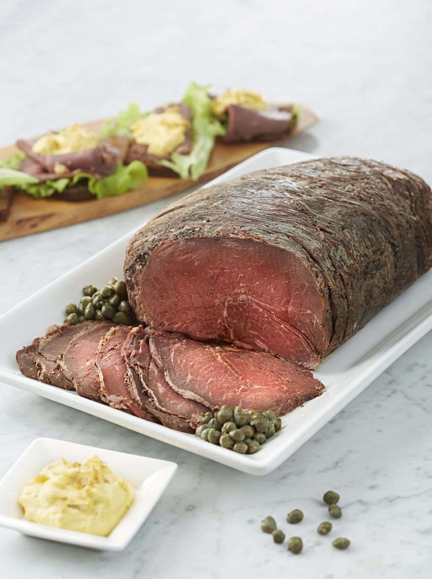 Rostbiff av Fransyska Sous Vide Skivad