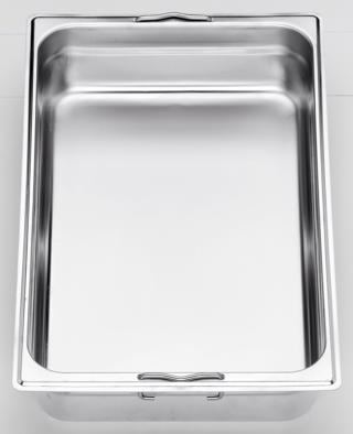 Kantin med Handtag Rostfri GN 1/1x100mm 13,5L