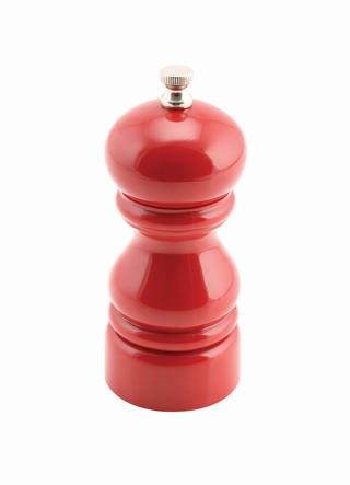 Salt/peppar kvarn acryl röd12cm