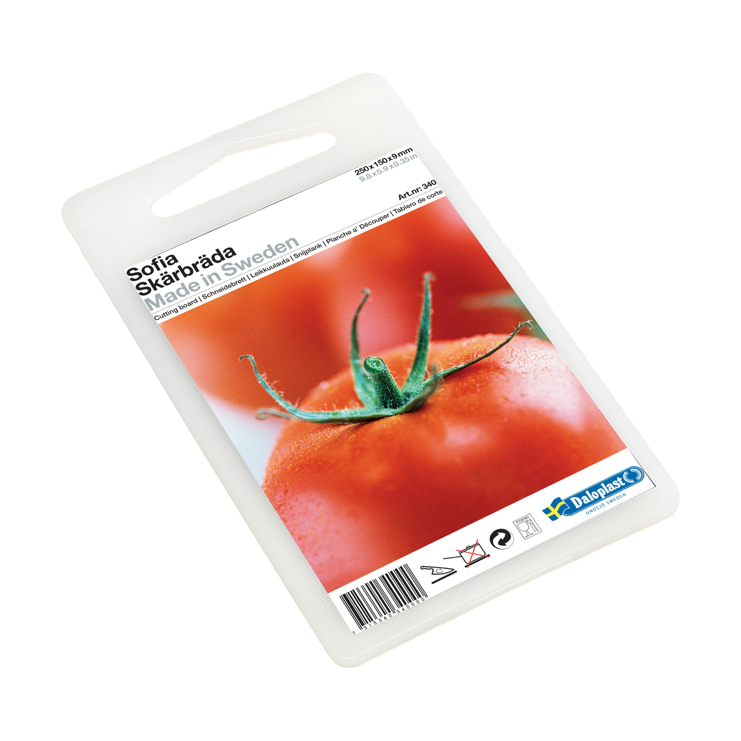 Skärbräda 25x15x0,9cm