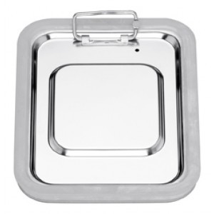 Lock med Hermetisk Tätning Rostfri GN 1/4