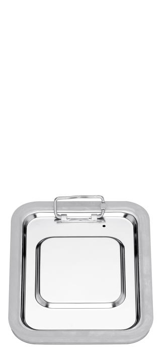 Lock med Hermetisk Tätning Rostfri GN 1/3