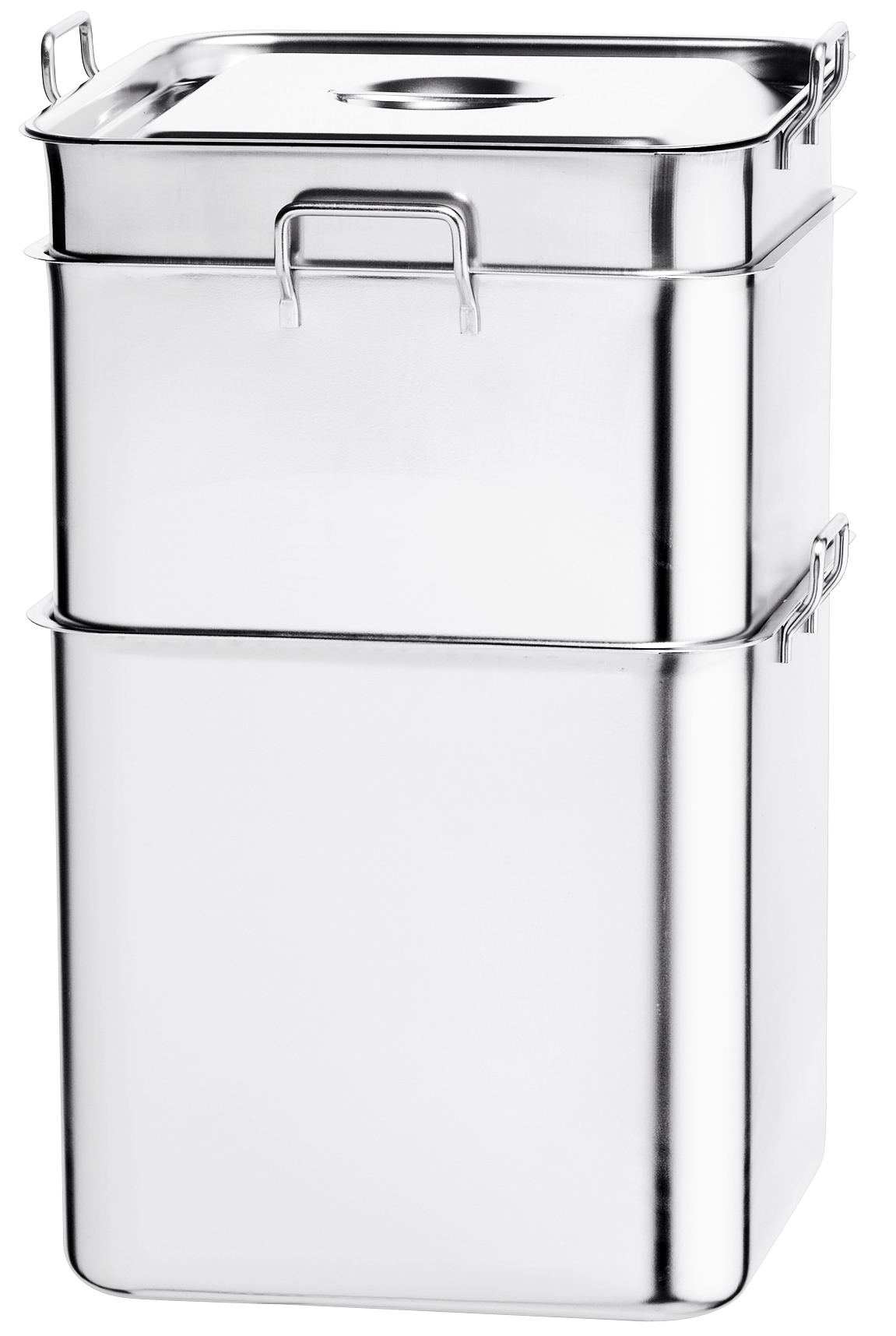 Kantin A2 rostfri 240x240mm h160mm 9L