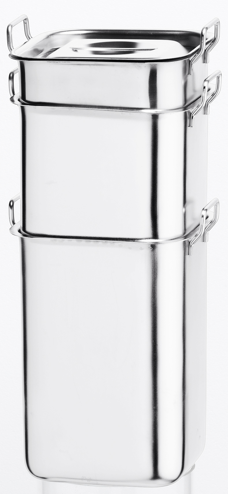 Kantin B1 rostfri 155x155mm h235mm 5L