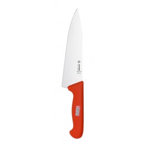 Kockkniv bred röd 20cm
