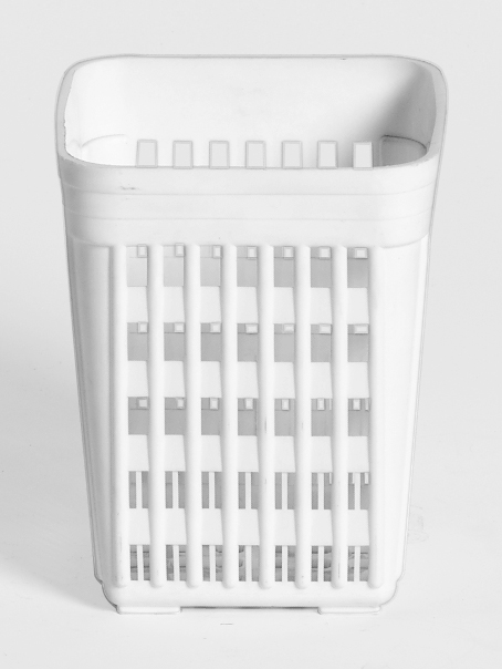 Bestickkorg fyrkantig PP 11x11x14cm