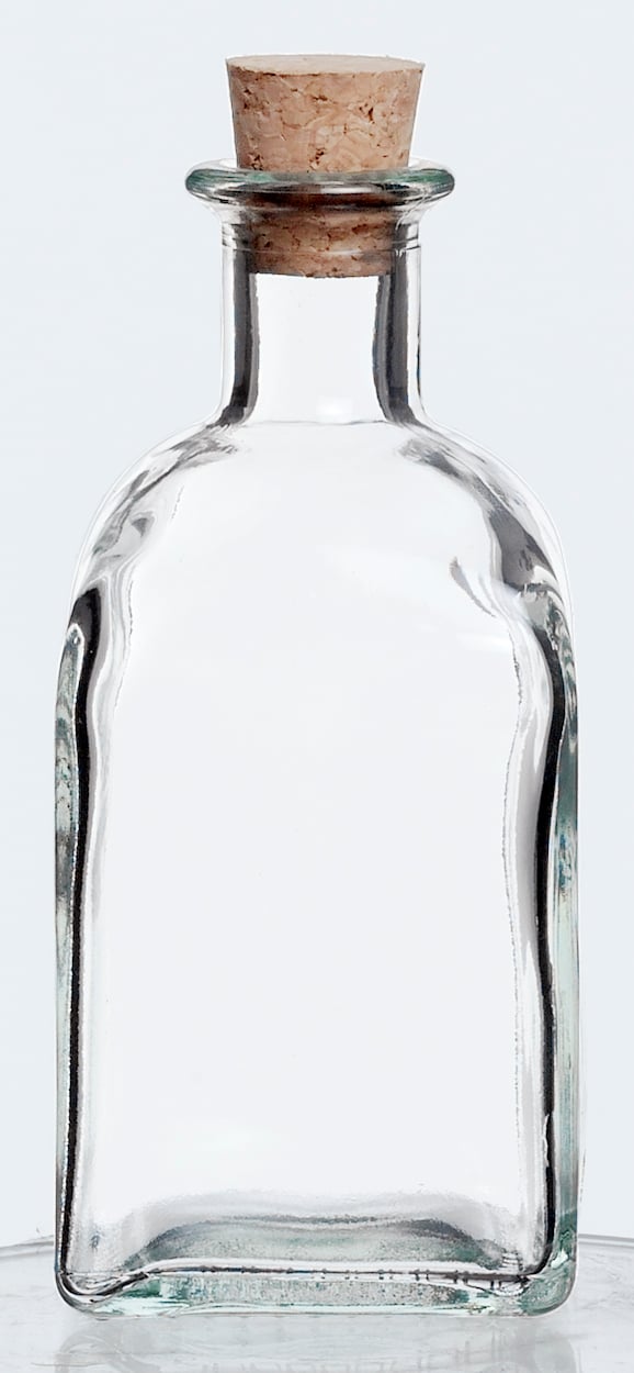 Glasflaska Fyrkantig 25cl