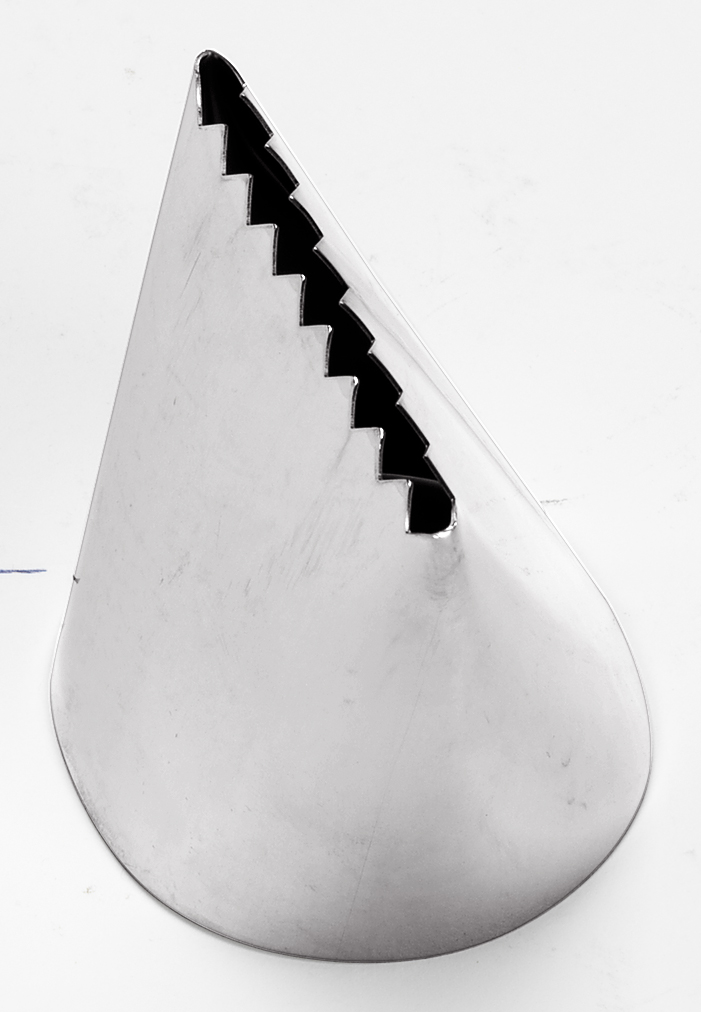 Kanttyll krusig rostfri 6cm