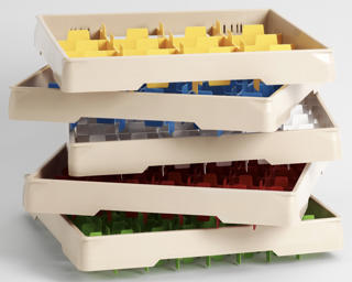 Förhöjningsram beige/gul fackind 110mm 16 50x50cm