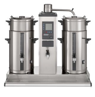 Kaffebryggare rostfri B20 HW 2x20L