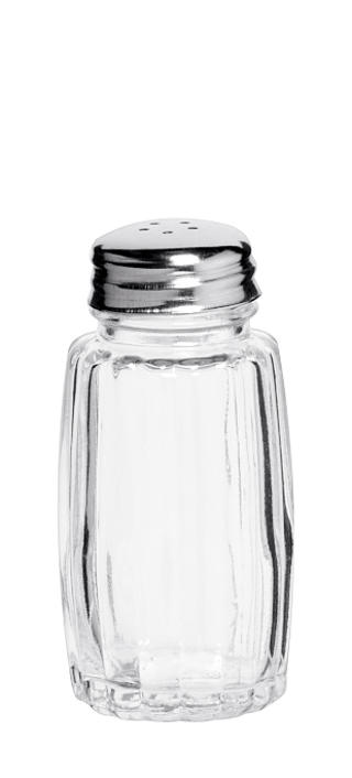 Pepparströare glas h8cm
