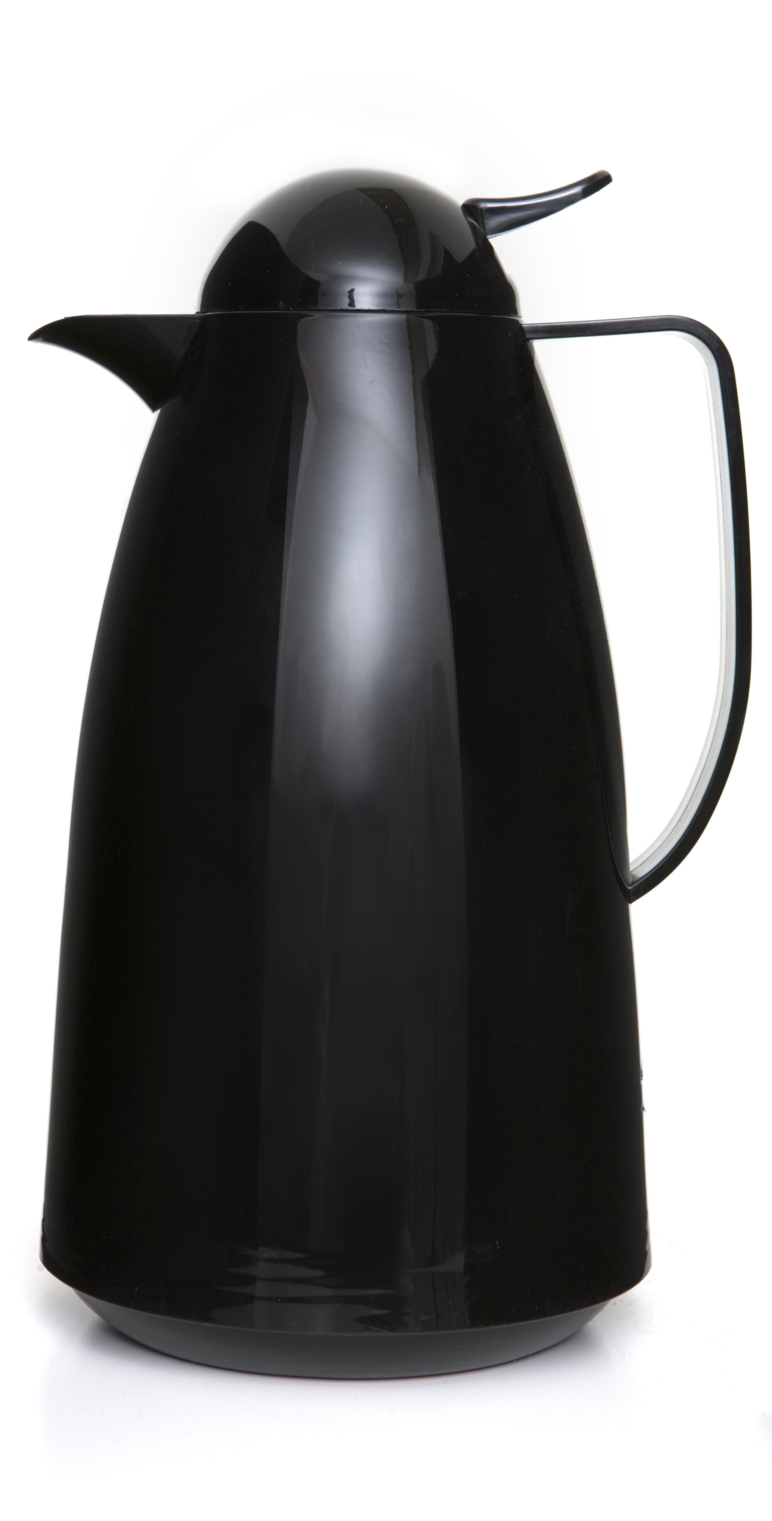 Termoskanna plast svart 1L