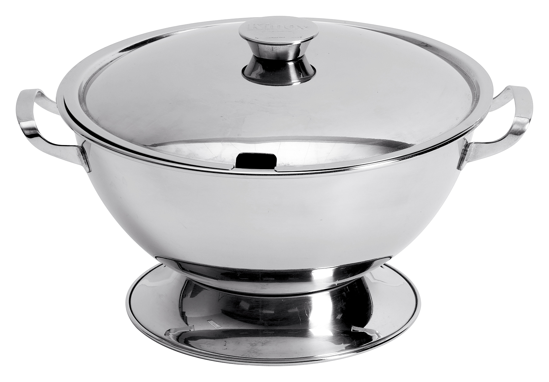 Soppterrin utan lock rostfri 4,5L