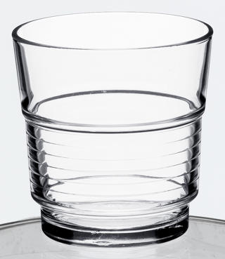 Spirale Glas Stapelbart Härdat 25cl Ø82mm 84mm