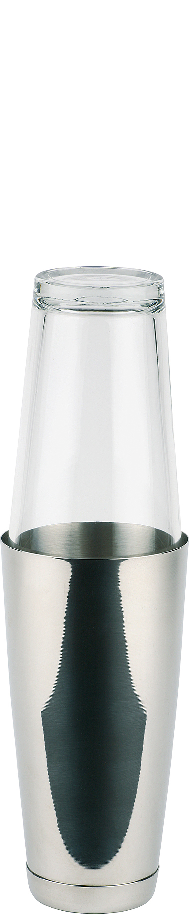 Bostonshaker Rostfri/Glas 70cl