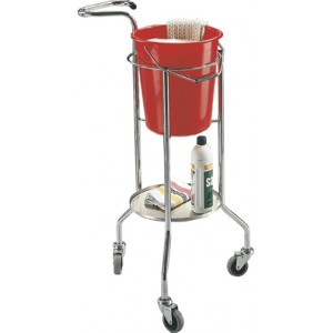 Städvagn mini inklusive plasthink