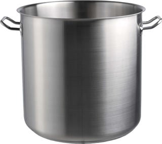 Kittel hög utan lock rostfri Ø40cm h40cm 50L