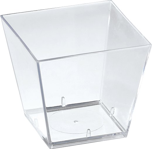 Fingerfood Amuse-Bouce PS rektangulär 60ml
transparent