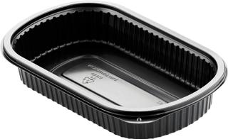 Form PP Mealbox Duniform 1-fack 800ml
240x150x40mm svart