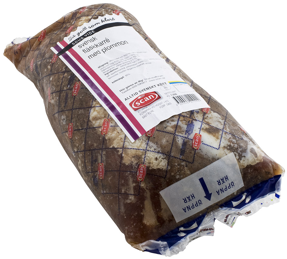 Fläskkarré med Plommonsmak Sous Vide Hel