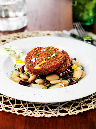 Rödbetsbiff vegan