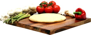 Pizzabotten Ø 22cm H 2cm Förbakad