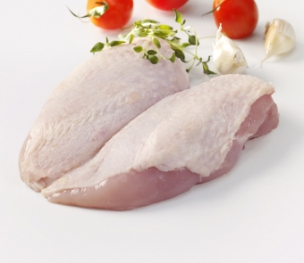 Dubbel Kycklingfilé med Skinn 370-470g