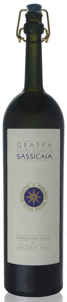 Grappa Barili di Sassicaia