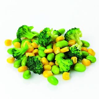 Grönsaksblandning med Sojabönor