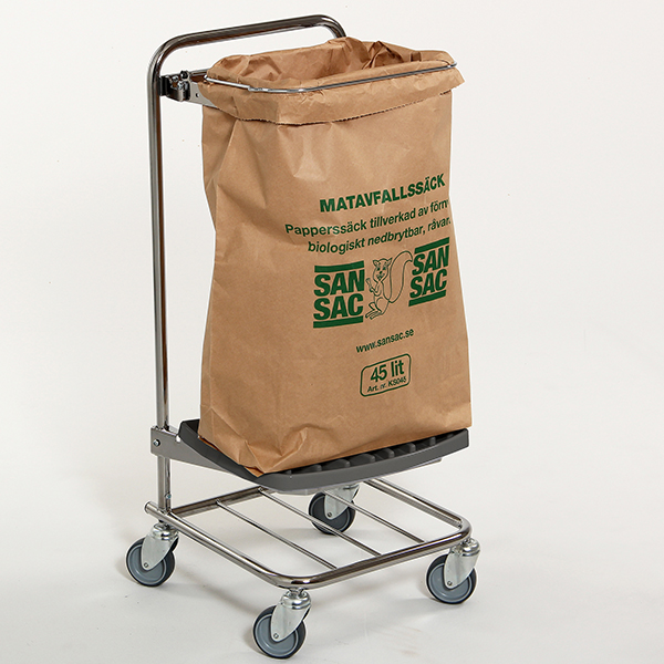 Säckhållare stativ för matavfall