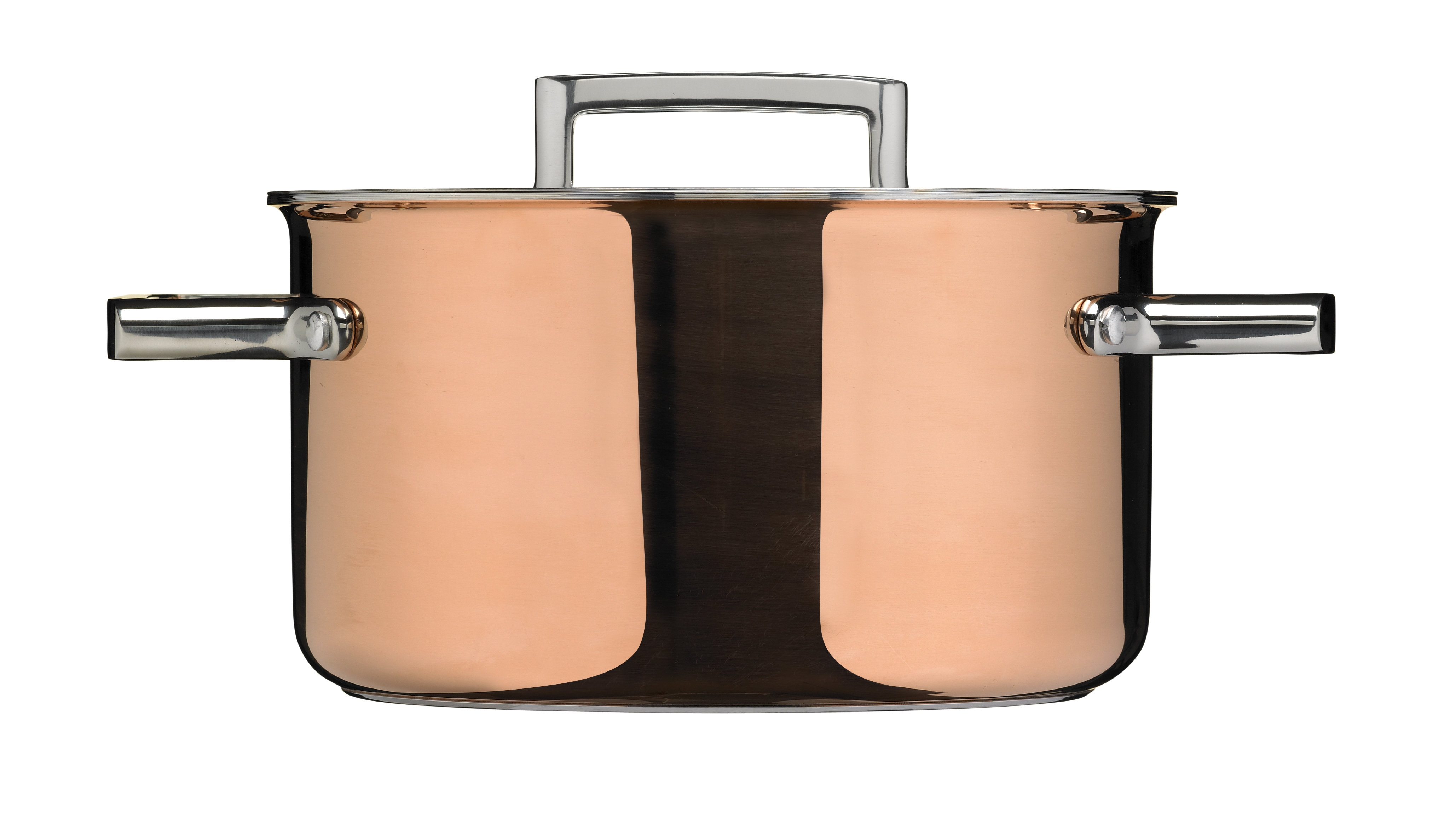 Gryta 3-lager Rostfri Koppar 3,5L