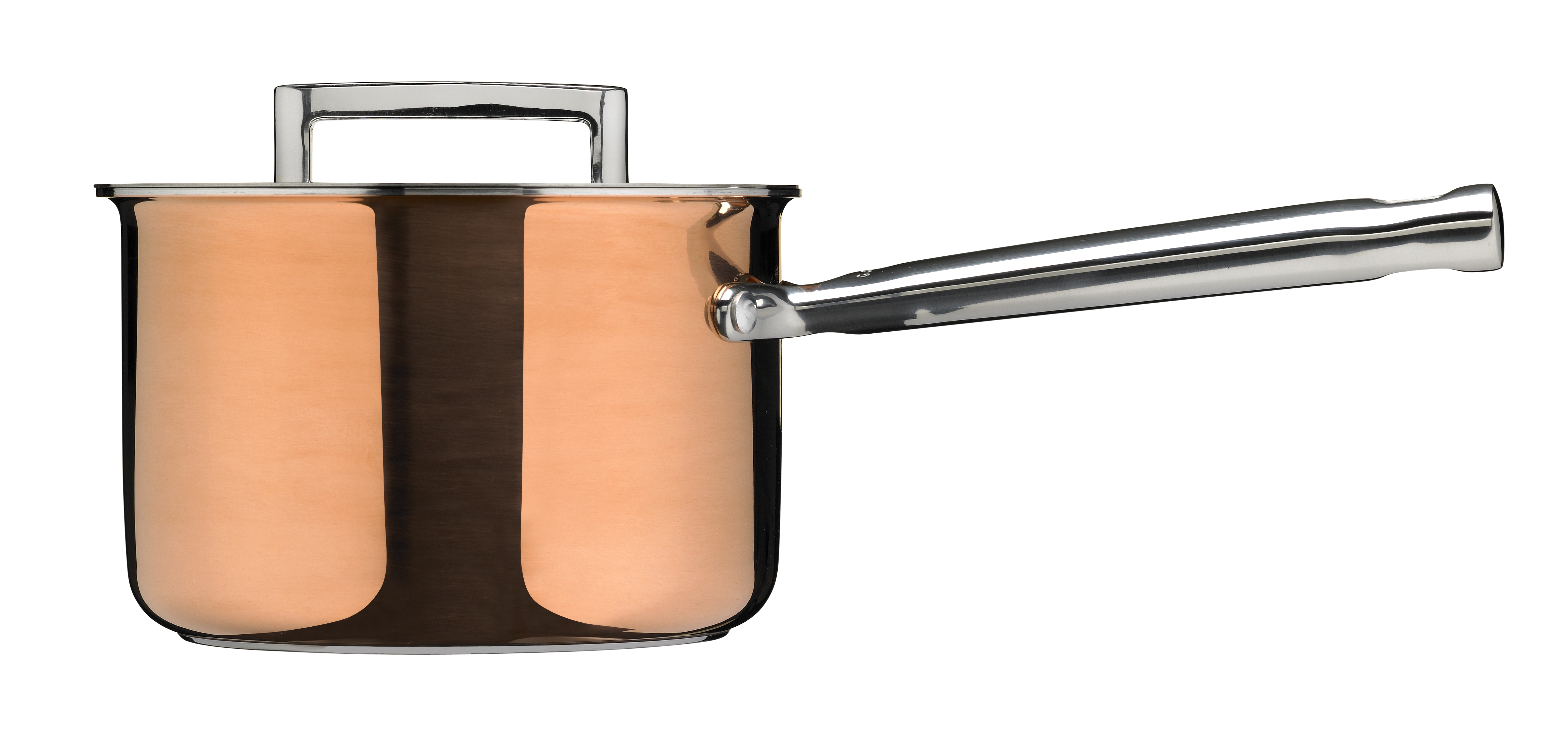 Kastrull 3-lager Rostfri Koppar 2,2L