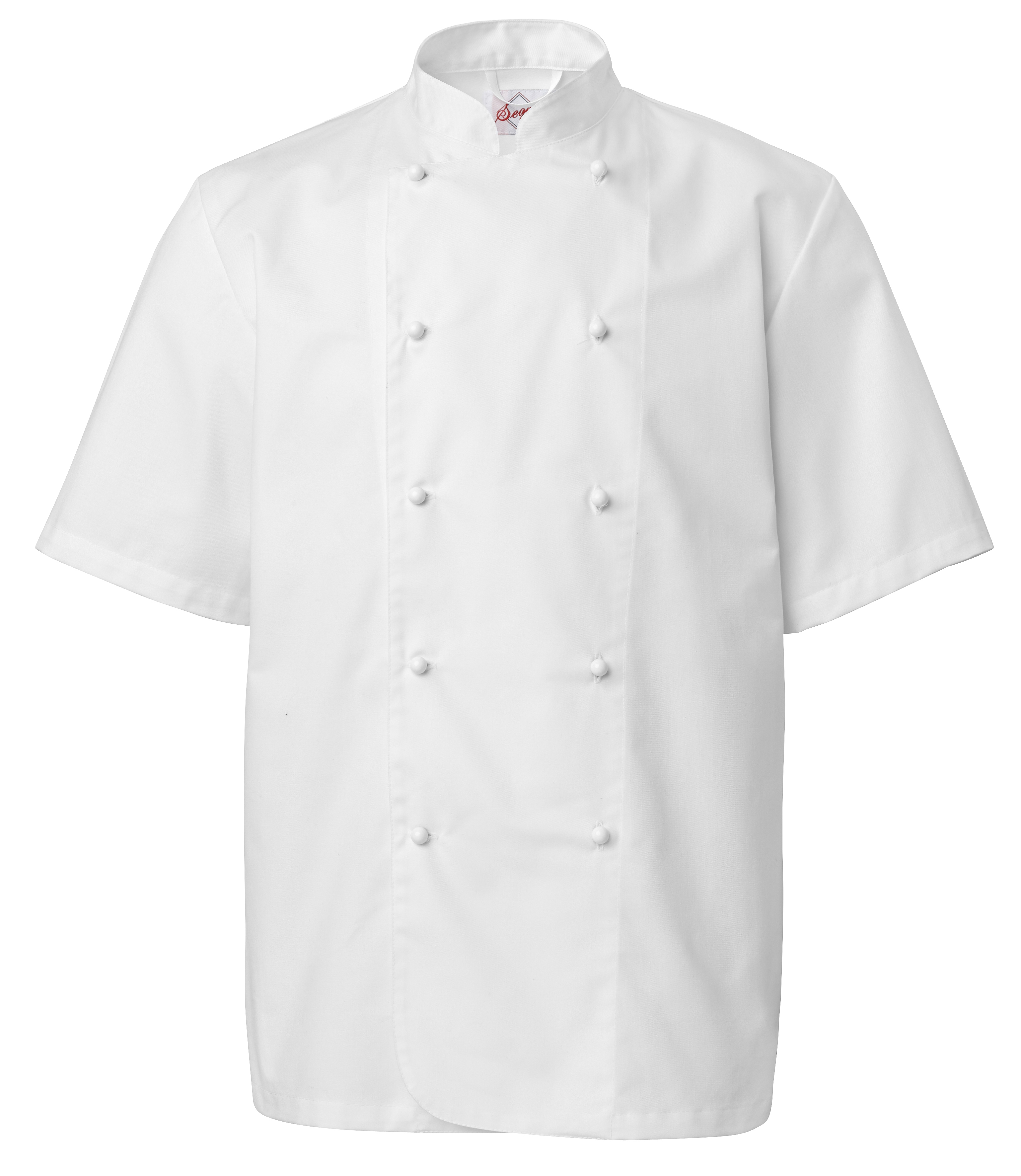 Kockrock 1601 Herr Kort Ärm Vit C58