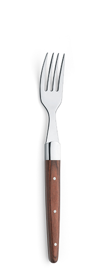 Royal Stekgaffel med Trähandtag 18/0 210mm