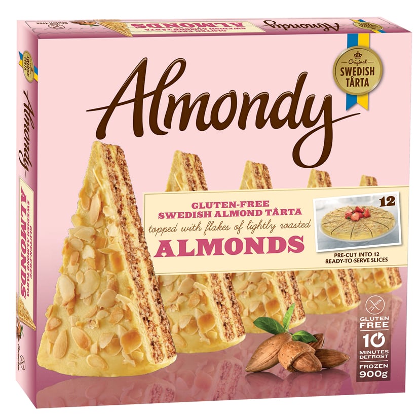 Mandeltårta Glutenfri