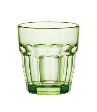 Rock Bar Glas Stapelbart Härdat Grönt 27cl Ø84mm
92mm