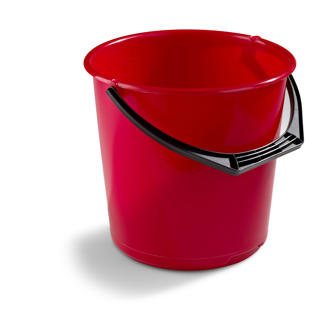 Hink plast röd 10L