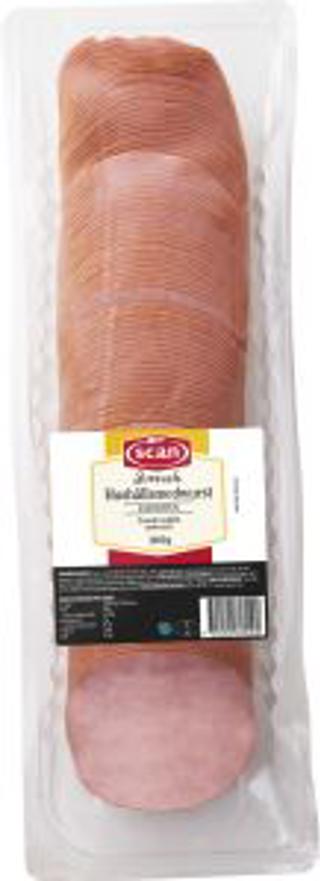 Hushållsmedwurst Skivad