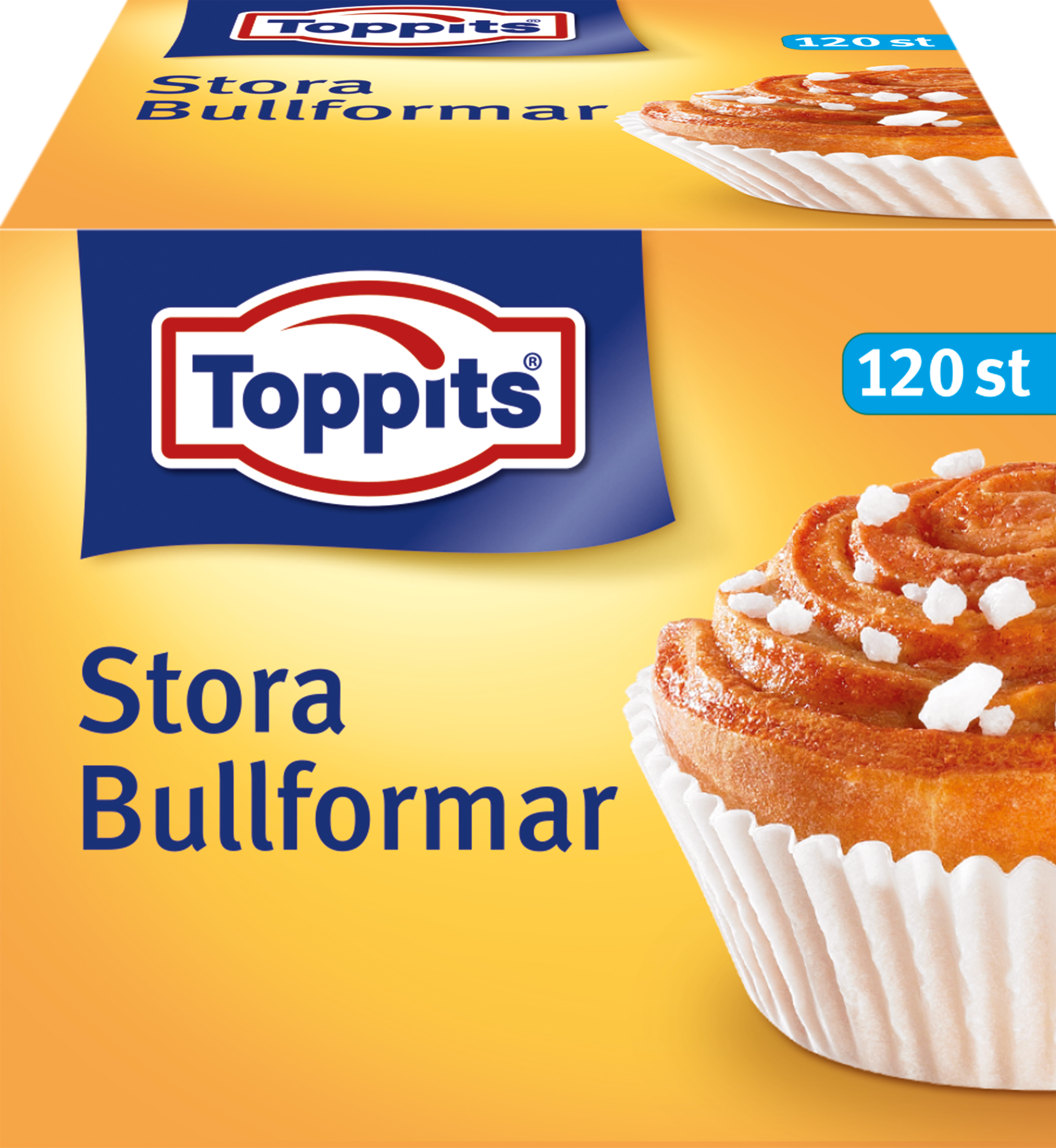 Bullform Stor Fettbeständigt papper Vit 60mm