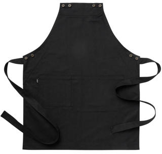 Bröstlappsförkläde 4078 Svart 75x90cm