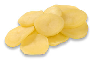 Minutpotatis Skivad Förkokt