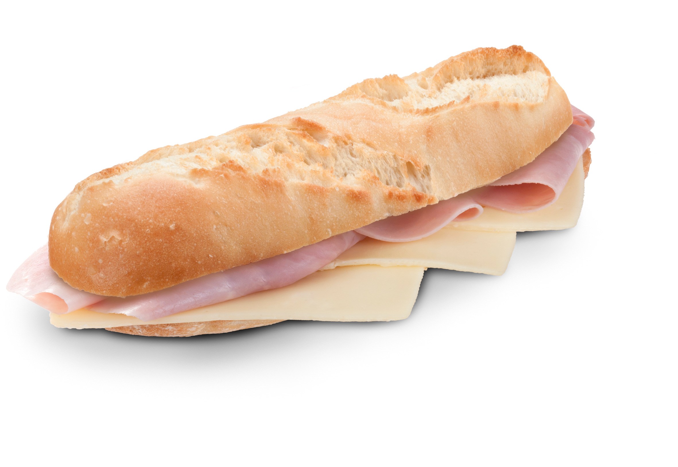 Baguette Ost & Skinka