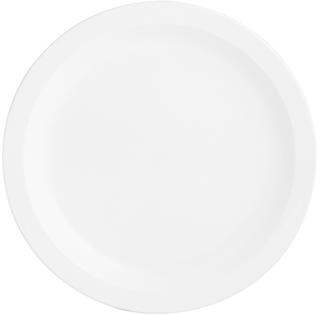 Progress Tallrik Flat PET-G Vit Ø18cm
