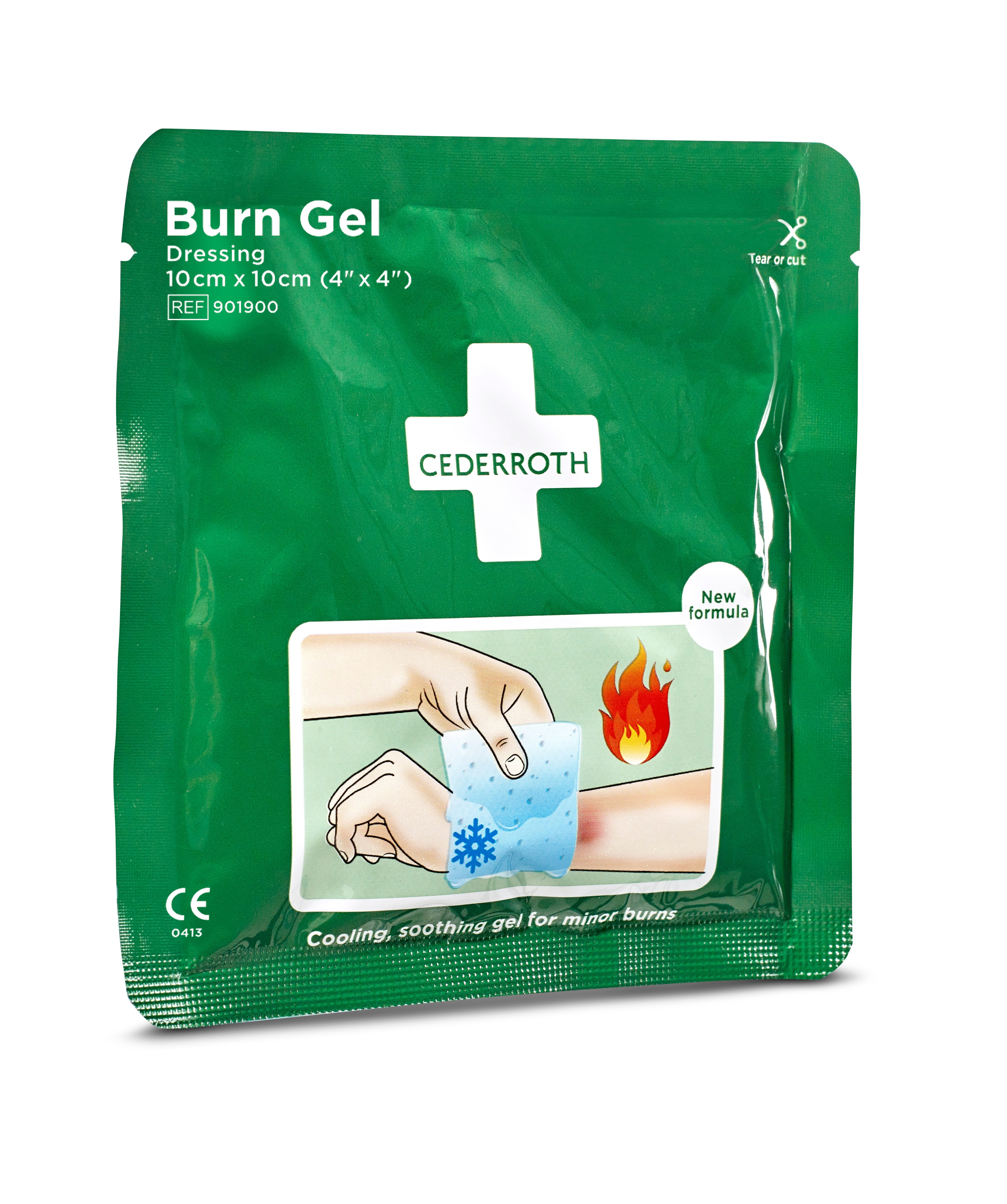 Brännskadekompress 10x10cm 2-pack