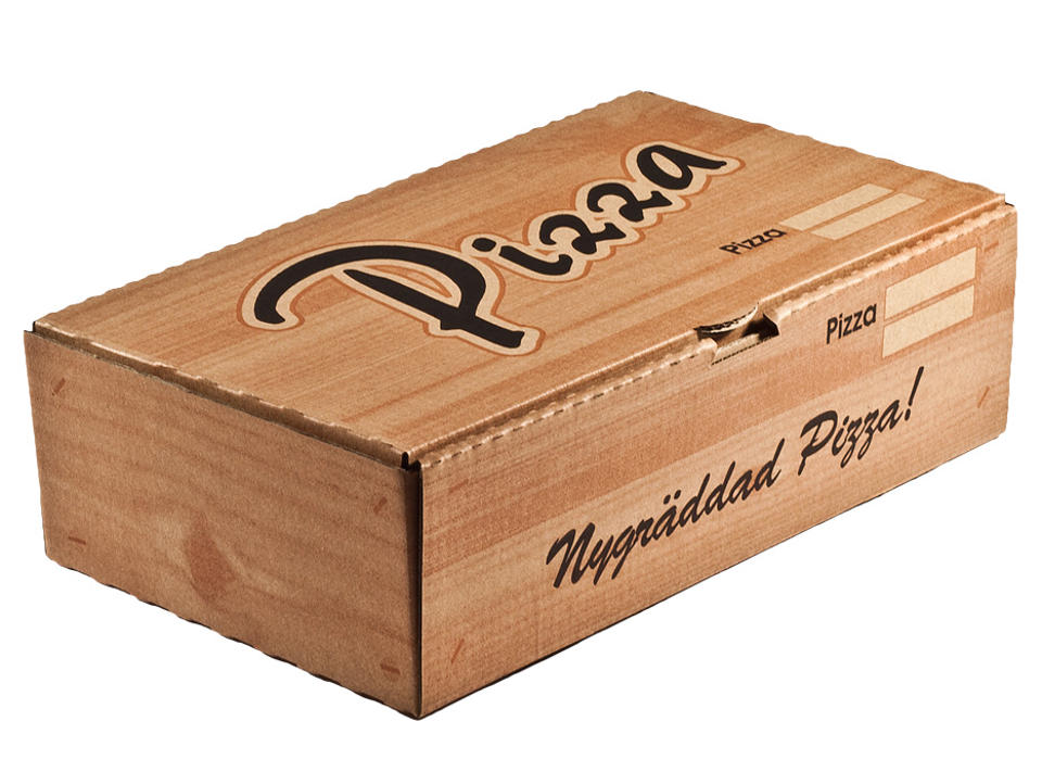 Pizzakartong 28x16x8 cm